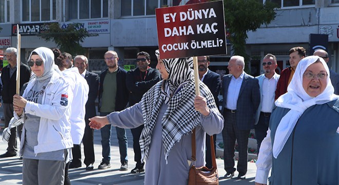 Burdur'da sessiz çığlık eylemi