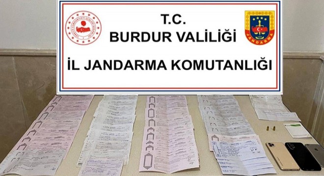 Burdur'da tefecilik operasyonu
