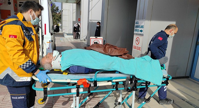 Burdur'da trafik kazası: 2 yaralı