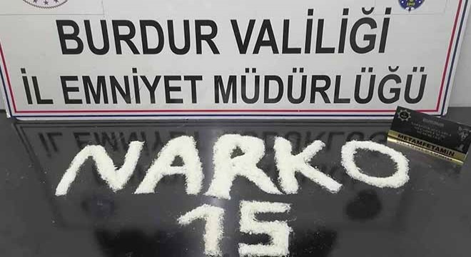 Burdur'da uyuşturucu operasyonları