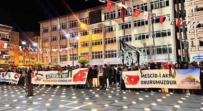 Burdur'dan Sumud'a destek
