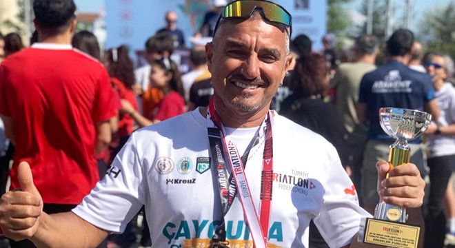 Burdurlu sporcu kürsüye çıktı