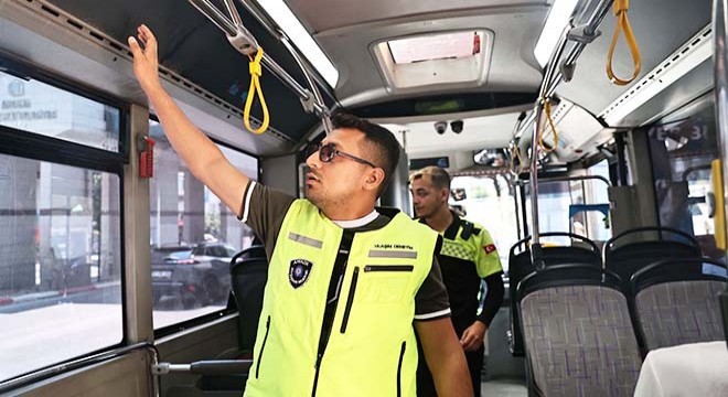 Büyükşehir'den toplu ulaşımda klima denetimi