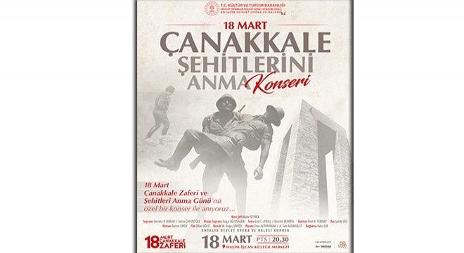 Çanakkale Şehitlerini Anma Konseri