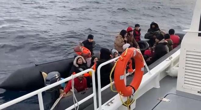 Çanakkale'de 36 kaçak göçmen yakalandı