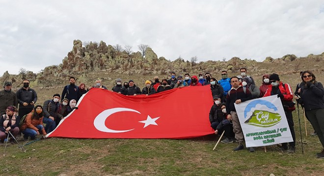 Çay Dağcılık Kulübü Kadınana'da yürüdü