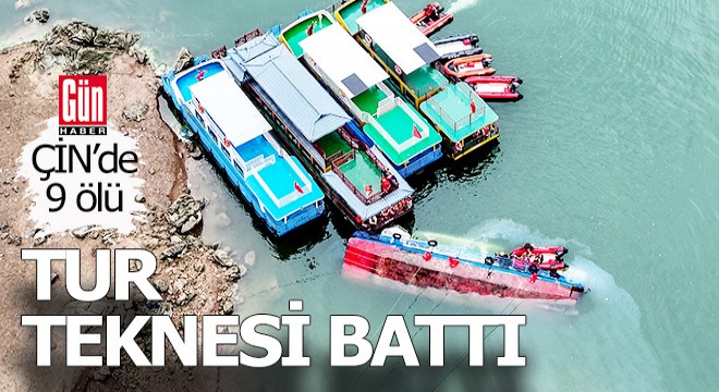 Çin'de tur teknesi battı; 9 ölü, 70 yaralı