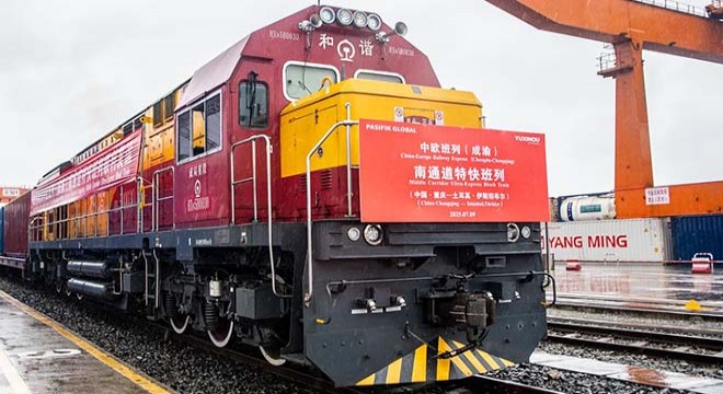 Çin'den Türkiye'ye düzenli tren seferleri başladı