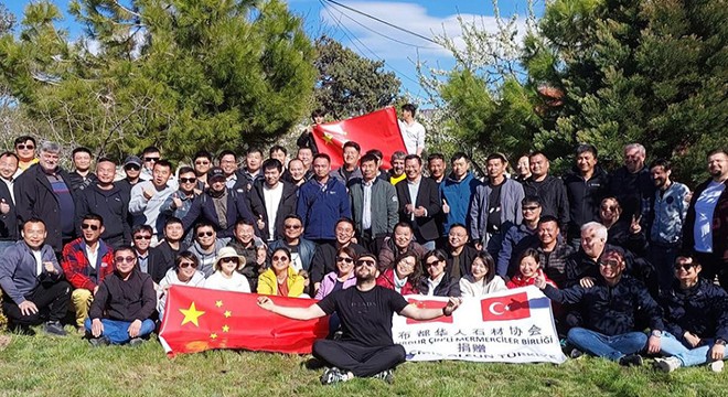 Çinli mermercilere teşekkür yemeği