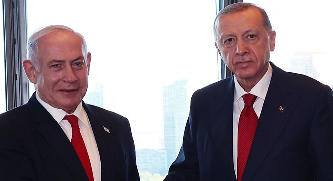 Cumhurbaşkanı Erdoğan, İsrail Başbakanı Netanyahu ile görüştü