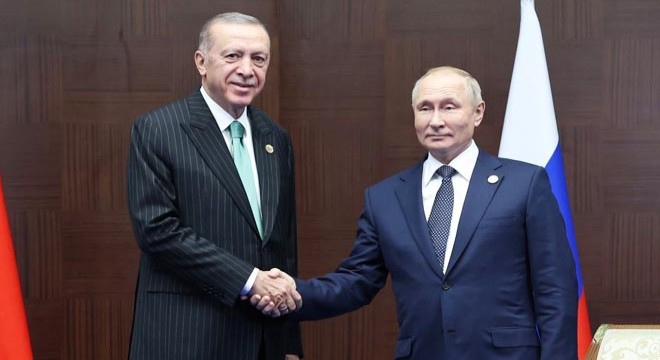 Cumhurbaşkanı Erdoğan, Putin ile telefonda görüştü