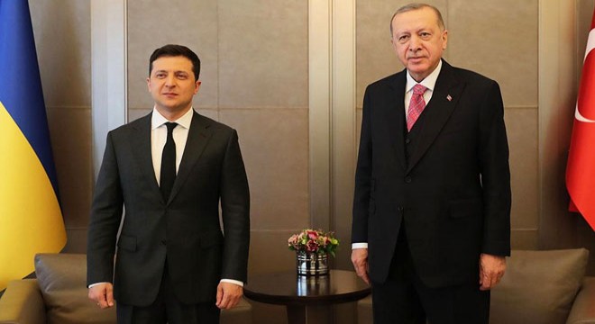 Cumhurbaşkanı Erdoğan, Zelenski ile görüştü