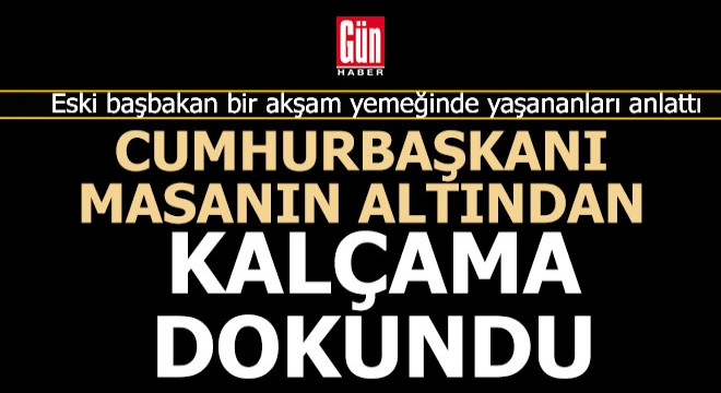 Cumhurbaşkanının tacizini kitabında yazdı