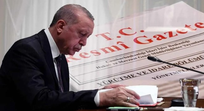 Cumhurbaşkanlığı atama kararları Resmi Gazete'de