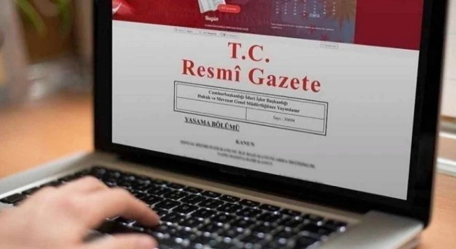 Cumhurbaşkanlığı tarafından yapılan atamalar Resmi Gazete'de