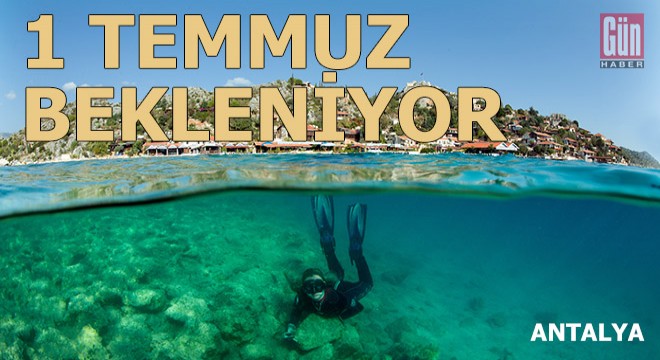 Dalgıçlar 1 Temmuz'u bekliyor...