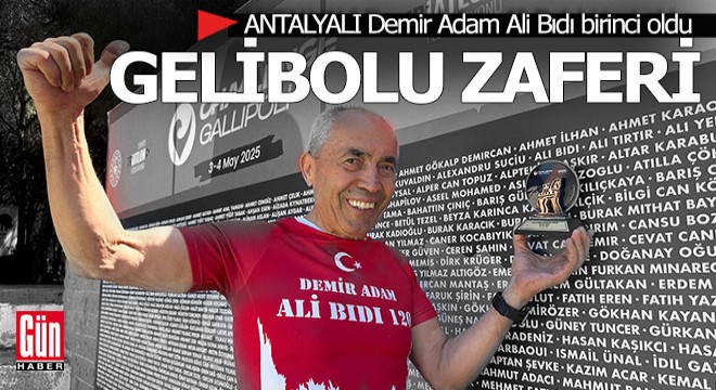 Demir Adam Ali Bıdı yine birinci