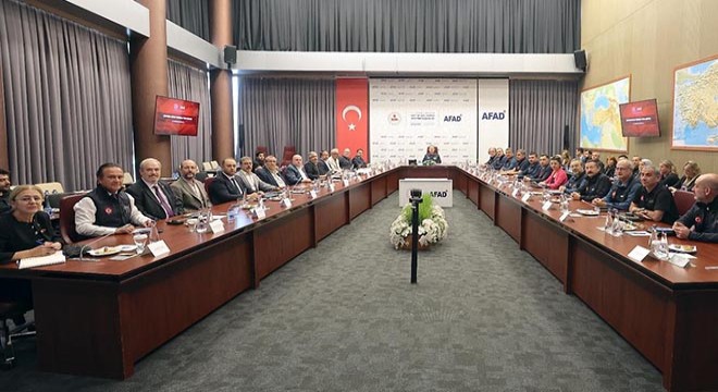 Deprem Bilim Kurulu Toplantısı yapıldı