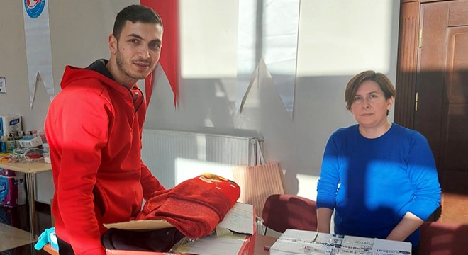 Depremzede vatandaştan örnek davranış