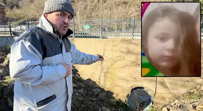 Derede boğulan Simay, açık olan borudan kayıp düşmüş