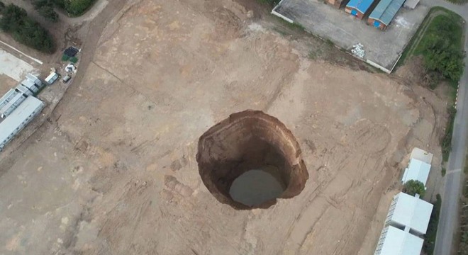 Dev obruk paniği: 9 günde 60 metreye ulaştı
