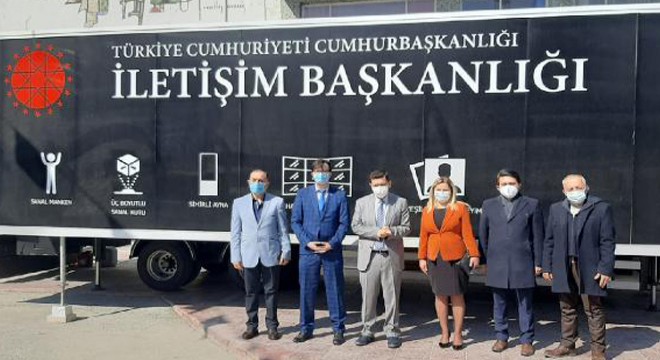 Dijital Tır, Burdur'da