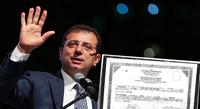 Diploma davası: İmamoğlu Danıştay'a başvurdu