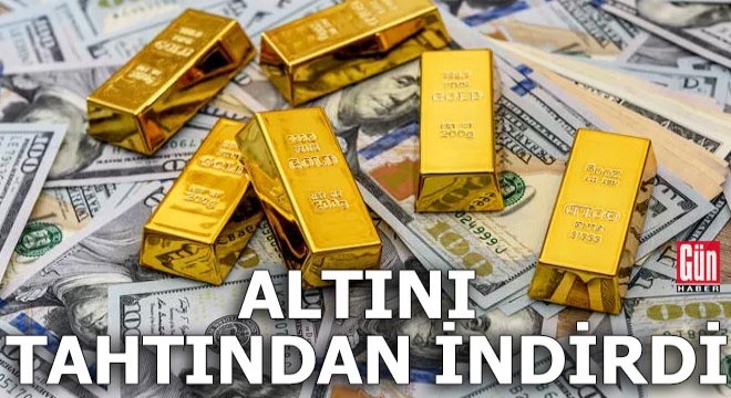 Dolar altını tahtından indirdi