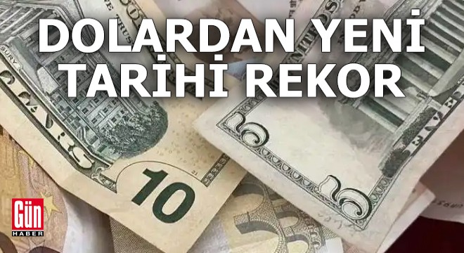Dolardan 'yeni' tarihi rekor