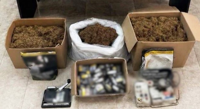 Döşemealtı'nda kaçak tütün operasyonu