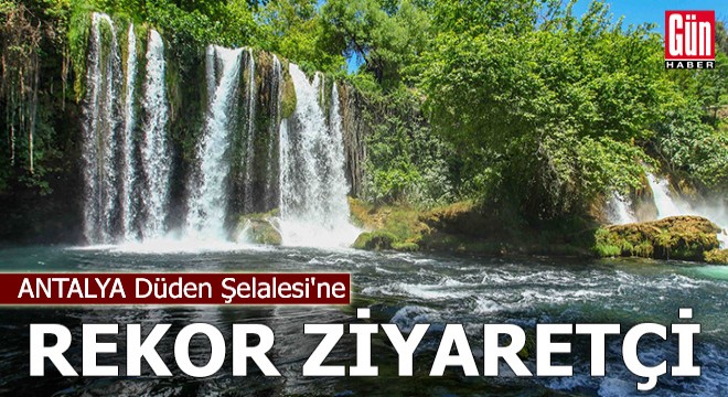 Düden Şelalesi, 2024'te 840 bin ziyaretçiyi ağırladı