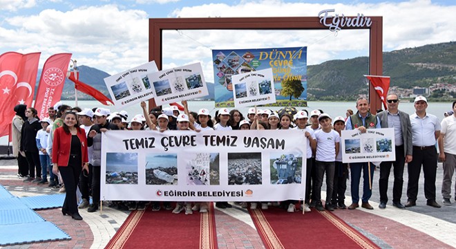 Dünya Çevre Günü Eğirdir'de kutlandı