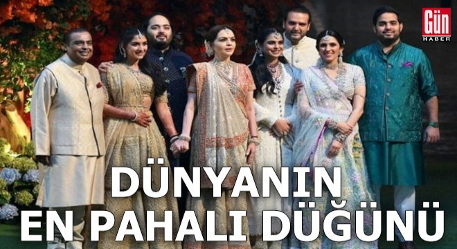 Dünyanın en pahalı düğünü!