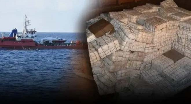 EGM'den kokain yüklü gemi açıklaması
