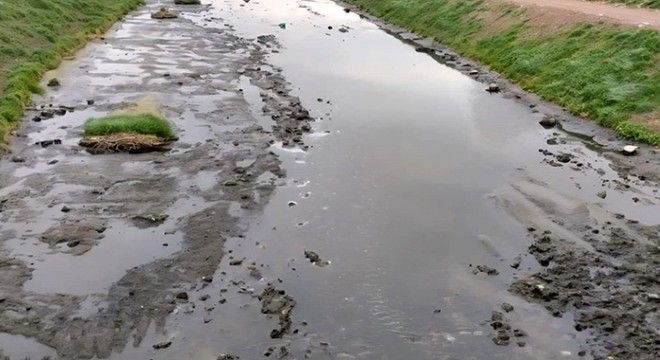 Eber Gölü'nün ana damarı kesildi