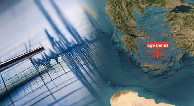 Ege Denizi’nde 4.6 büyüklüğünde deprem
