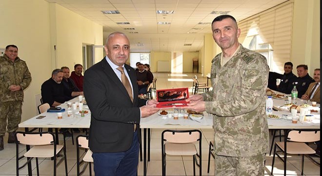 Eğirdir'de Emniyet Müdürü Ayhan Zarif'e veda