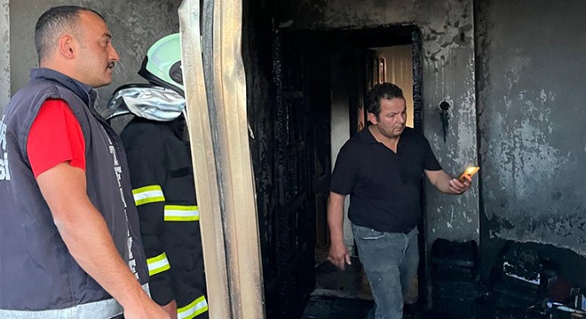 Eğirdir'de iş yeri yangını