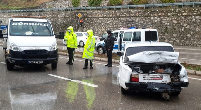 Eğirdir'de kaza: 1 yaralı