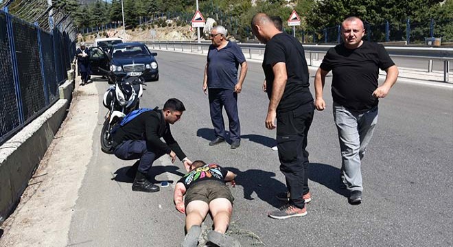 Eğirdir'de kaza: 1 yaralı