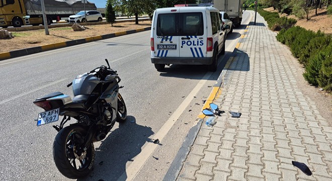 Eğirdir'de kaza: 1 yaralı