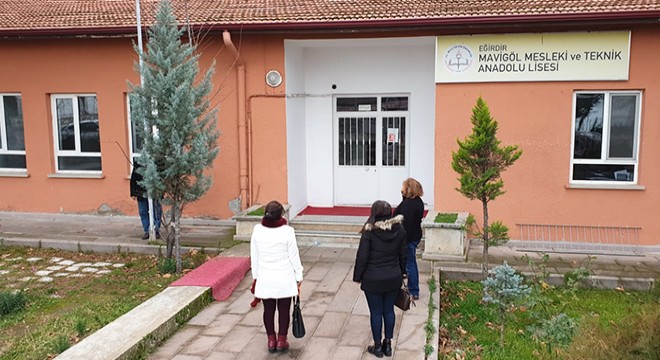Eğirdir'de okullarda İstiklal Marşı okundu