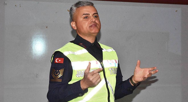 Eğirdir'de trafik güvenliği eğitimi