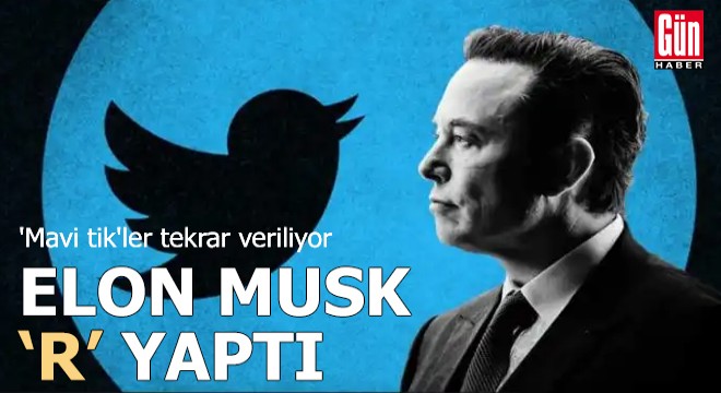 Elon Musk tepkiler artınca R yaptı