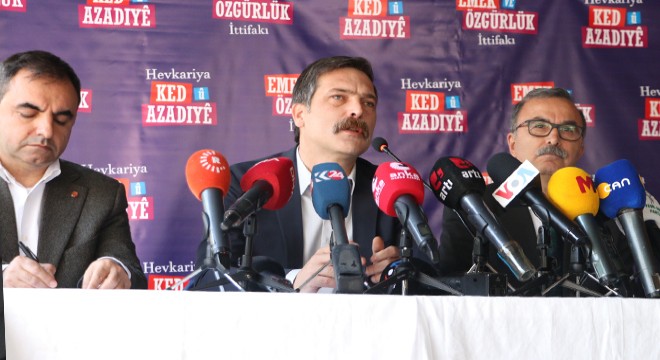 Emek ve Özgürlük İttifakı'nda 5 partiden ortak liste
