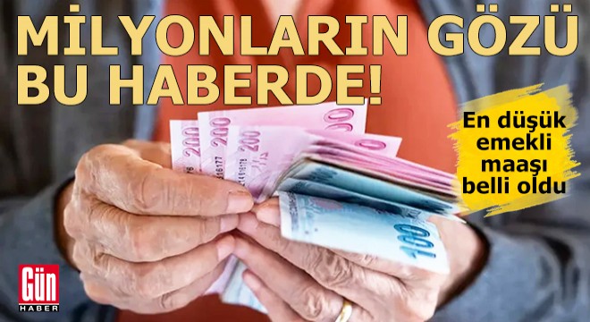 En düşük emekli maaşı belli oldu