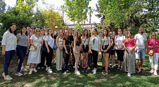 Erasmus öğrencileri Muratpaşa'da