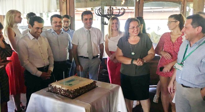 Erasmuslu öğrencilere veda yemeği