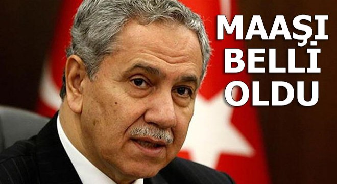 Erdoğan yeniden yanına almıştı: Bülent Arınç'ın maaşı belli oldu