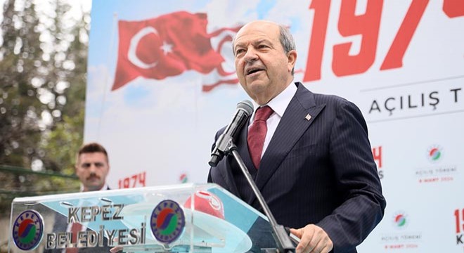 Tatar: Kıbrıs'ın başkalarının egemenliğine geçmesine müsaade edemeyiz